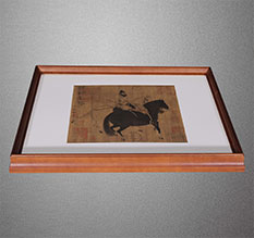 盘龙书画装裱配框服务案例